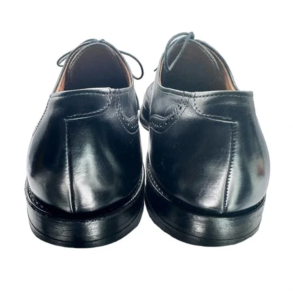 Allen Edmonds | Chester Black Leather Wingtip Oxford Dress Shoes | Size 14 AA - Picture 3 of 12